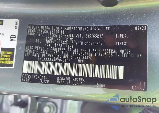 7MUAAAAG8PV047616: 43015926