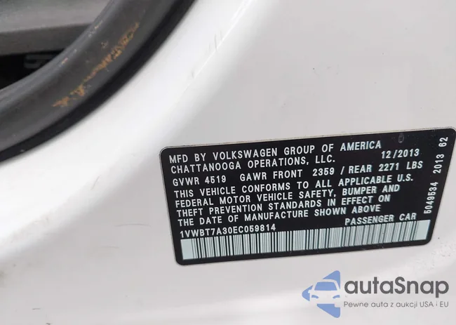 1VWBT7A30EC059814: 43016154