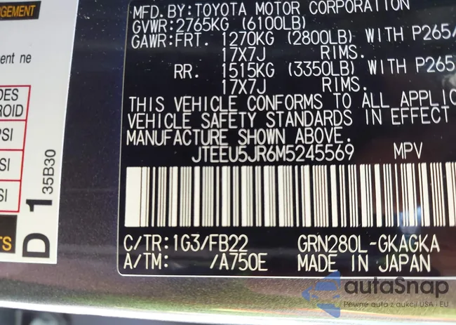 JTEEU5JR6M5245569: 43017298