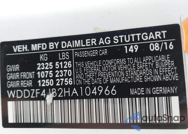 WDDZF4JB2HA104966: 43017396