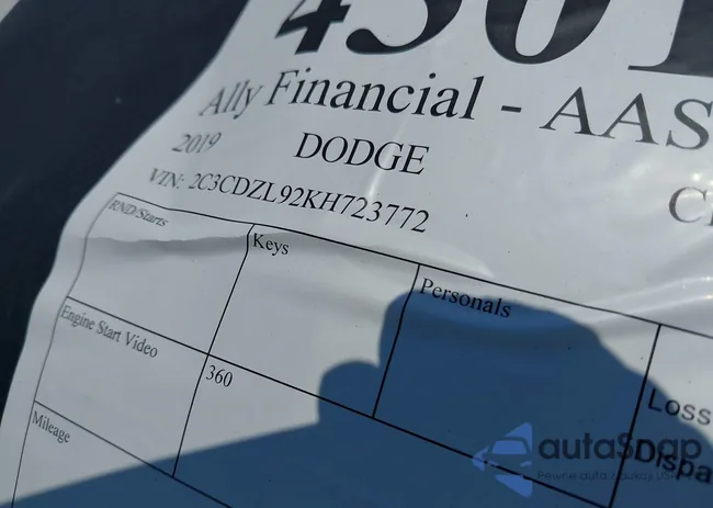 2C3CDZL92KH723772: 43017466