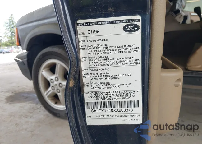 SALTY1240XA208873: 43017537