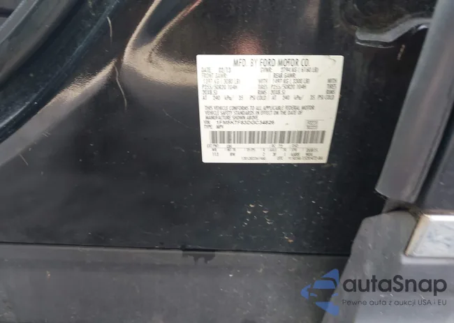 1FM5K7F83DGC34826: 43017709