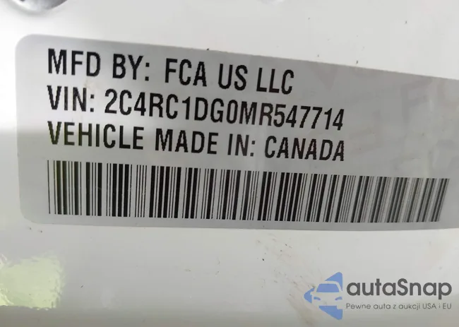 2C4RC1DG0MR547714: 43018281