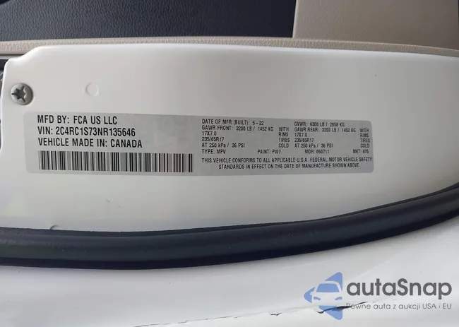 2C4RC1S73NR135646: 43018282