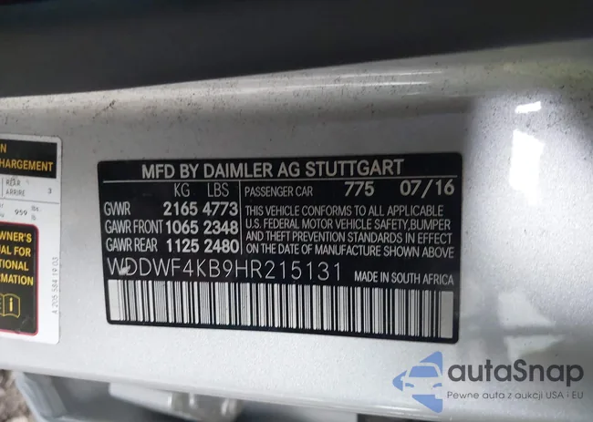 WDDWF4KB9HR215131: 43018326