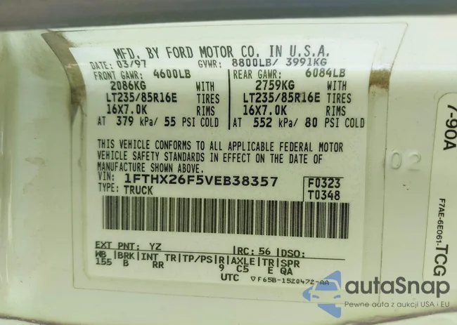 1FTHX26F5VEB38357: 43018068