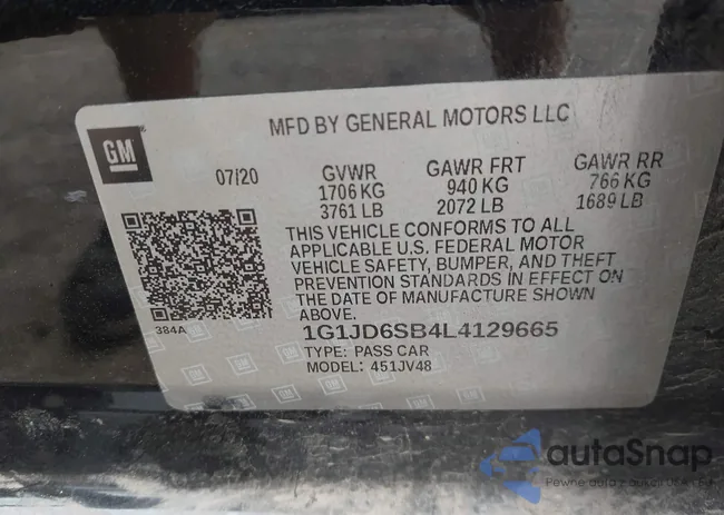 1G1JD6SB4L4129665: 43018158