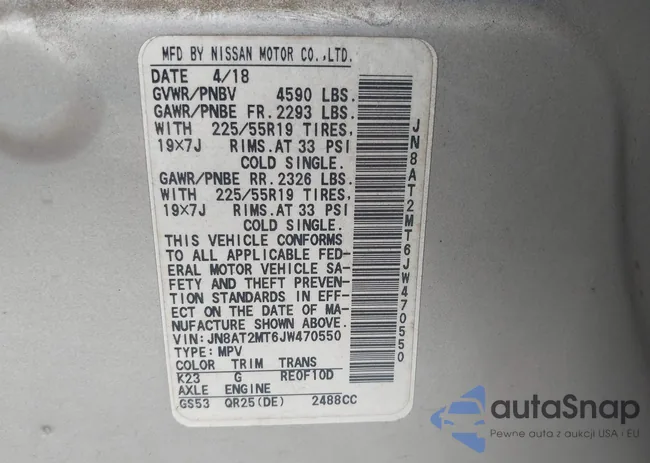 JN8AT2MT6JW470550: 43018229