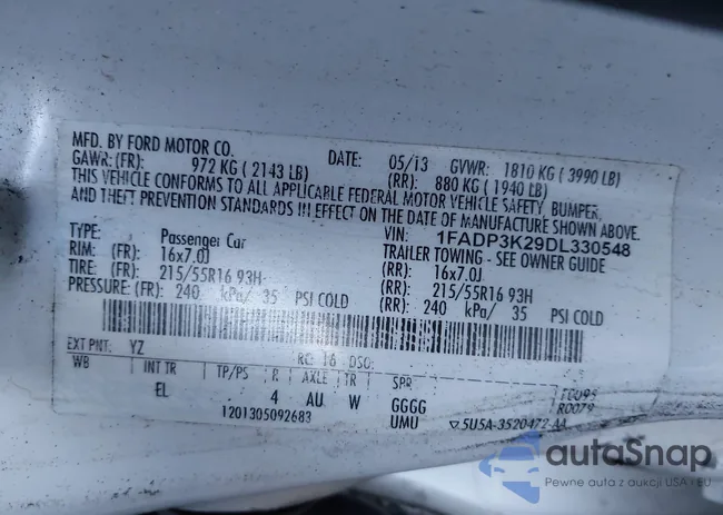 1FADP3K29DL330548: 43018237