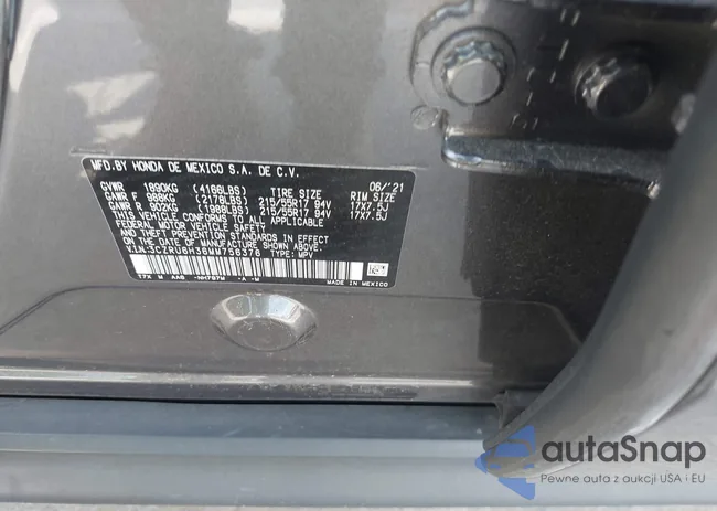 3CZRU6H36MM756376: 43019367