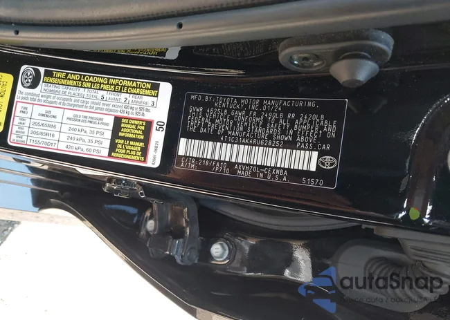 4T1C31AK4RU628252: 43019853