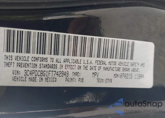 3C4PDCBG1FT742949: 43018964