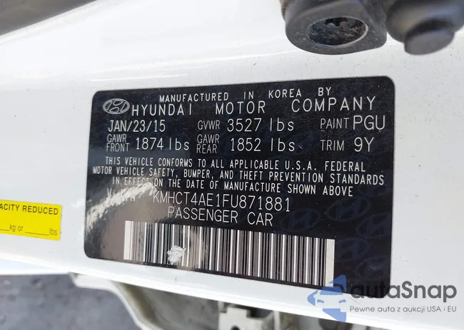 KMHCT4AE1FU871881: 43020277