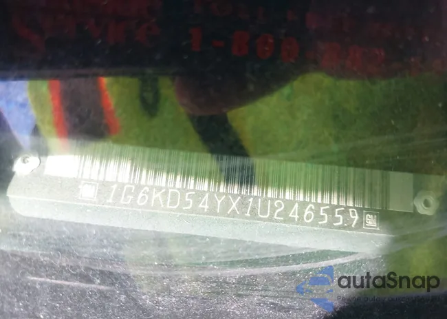 1G6KD54YX1U246559: 43020436
