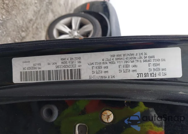 2C3CDZAG3GH131905: 43020518