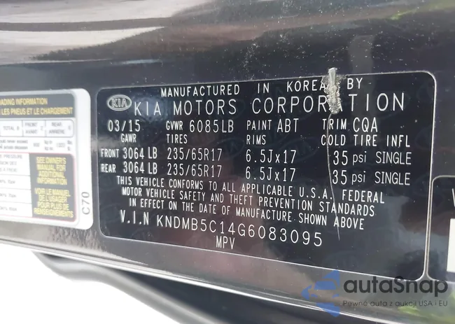 KNDMB5C14G6083095: 43021518