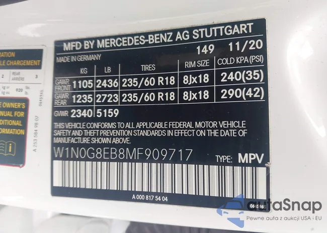 W1N0G8EB8MF909717: 43021708