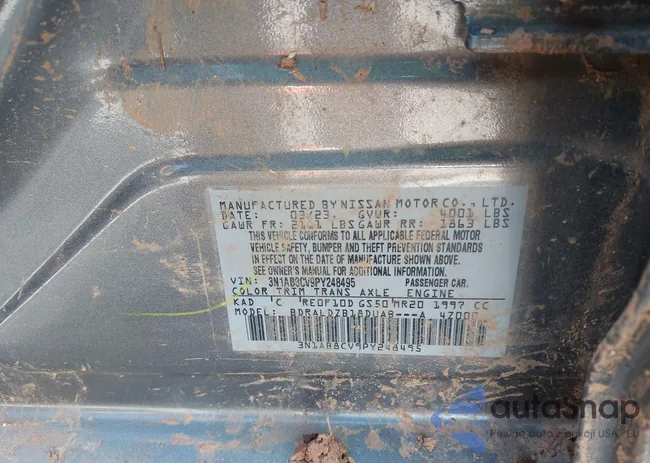 3N1AB8CV9PY248495: 43020995