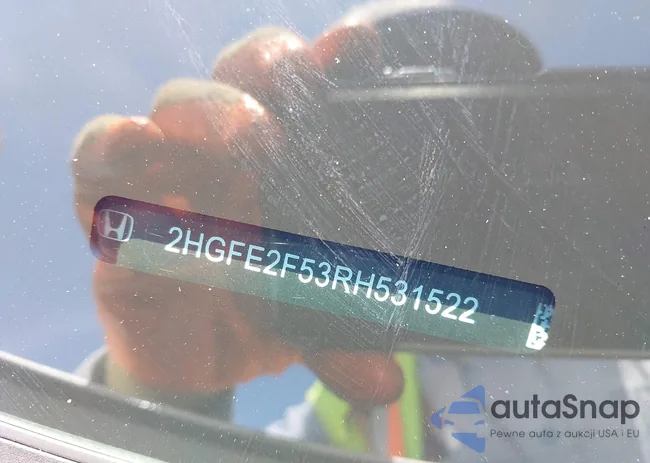 2HGFE2F53RH531522: 43021071
