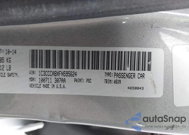 1C3CCCABXFN595624: 43021165