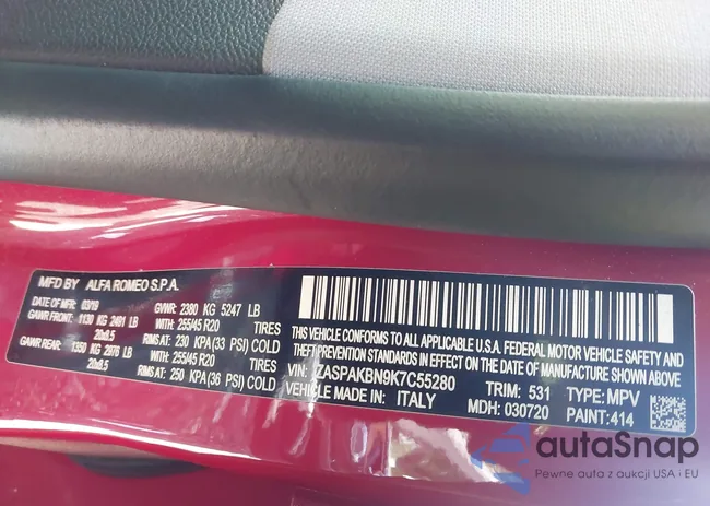 ZASPAKBN9K7C55280: 43022275