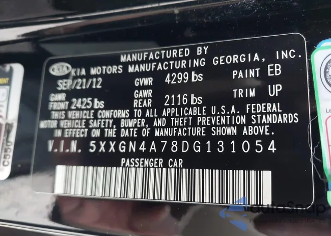 5XXGN4A78DG131054: 43022485