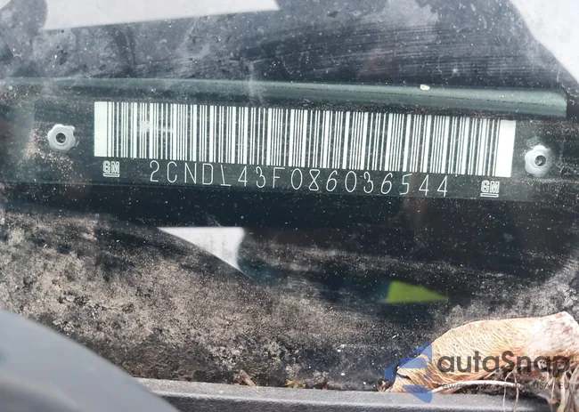 2CNDL43F086036544: 43022614