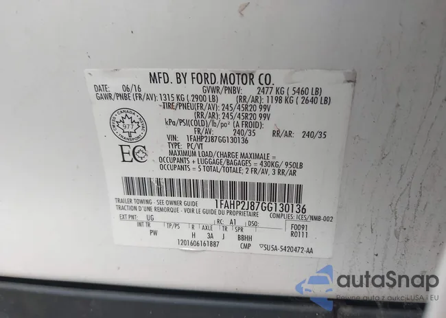 1FAHP2J87GG130136: 43022715