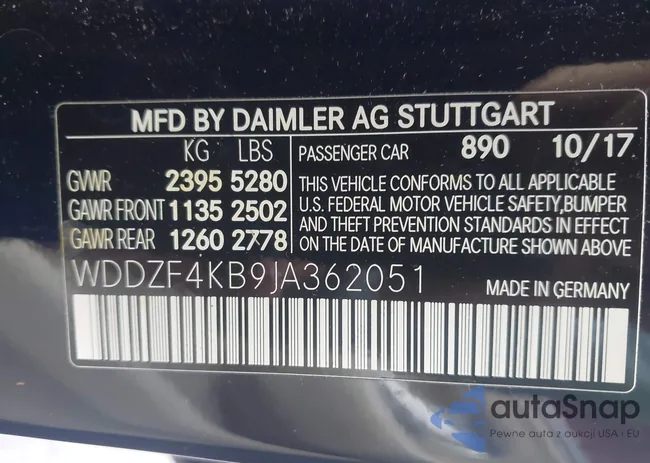 WDDZF4KB9JA362051: 43022733