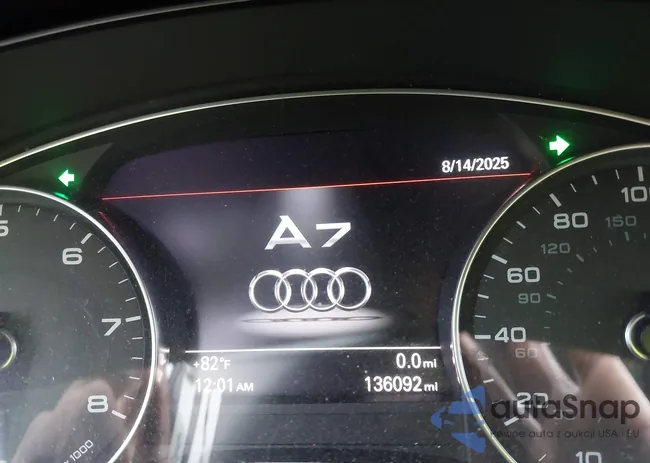 WAU2GAFC1DN152015: 43021957