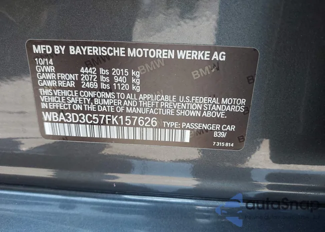 WBA3D3C57FK157626: 43022011