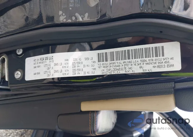 1C4PJLDB3HW516175: 43022192