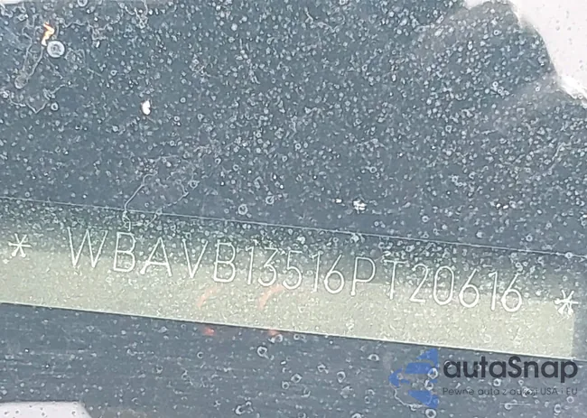WBAVB13516PT20616: 43023427
