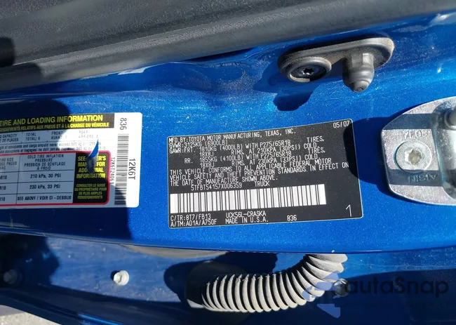 5TFBT54157X006359: 43022871