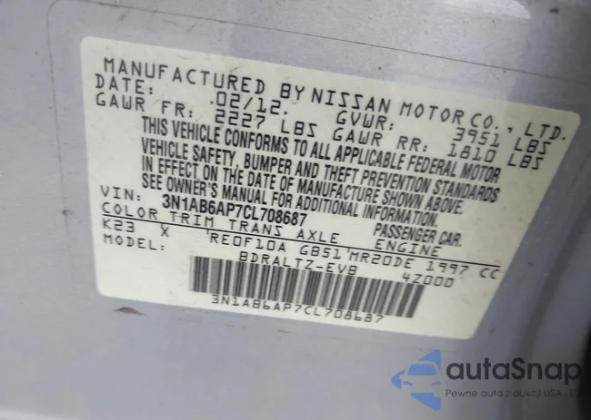 3N1AB6AP7CL708687: 43024714