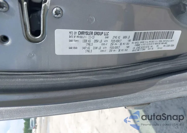 2C4RC1BG3ER192736: 43024809