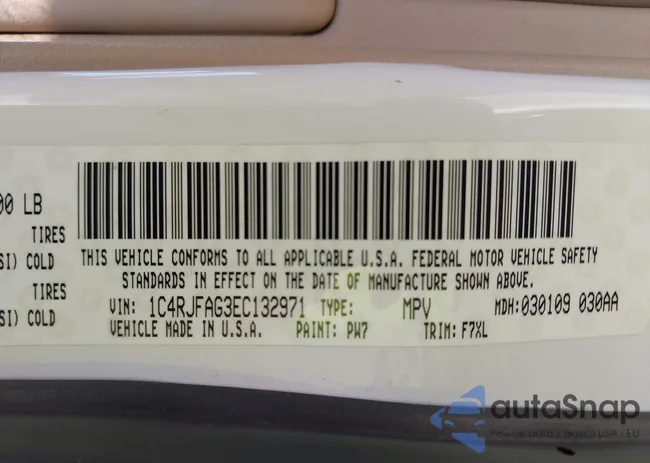 1C4RJFAG3EC132971: 43023887