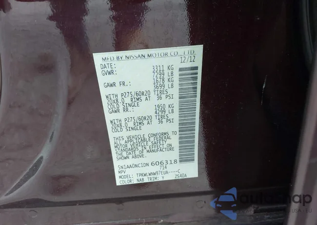 5N1AA0NC1DN606318: 43023894