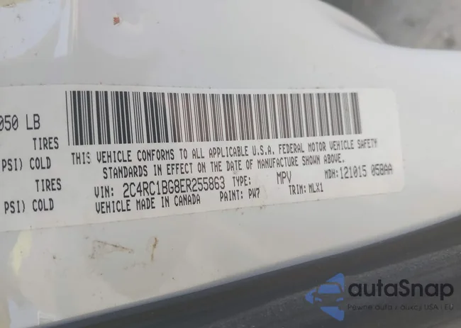 2C4RC1BG8ER255863: 43025482