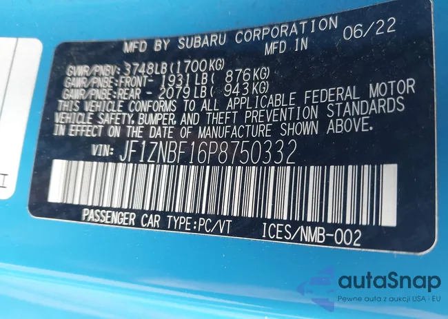 JF1ZNBF16P8750332: 43025489