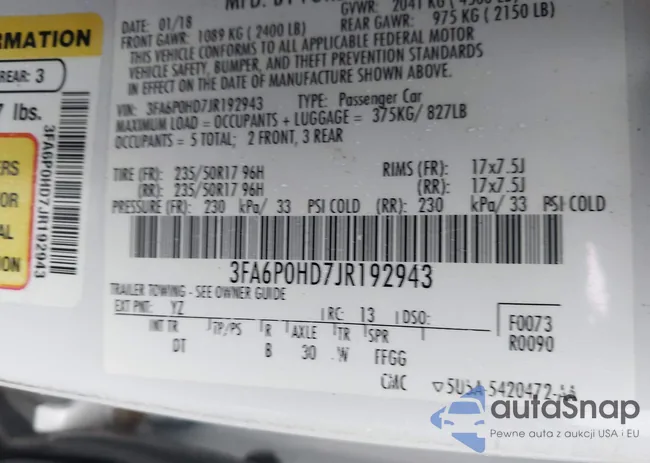 3FA6P0HD7JR192943: 43024962