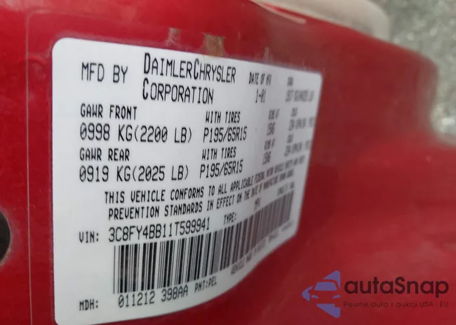 3C8FY4BB11T599941: 43024967