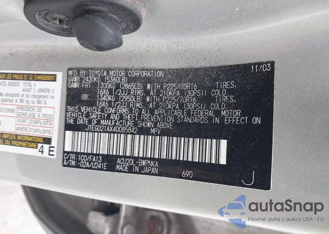 JTEGD21AX40085842: 43026363