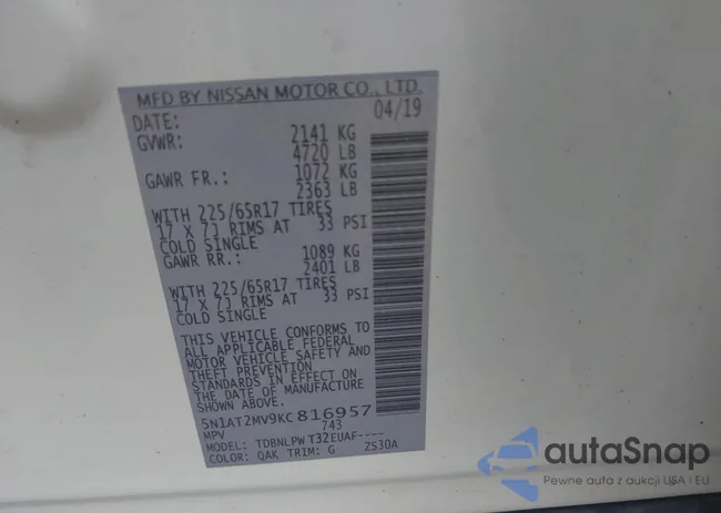 5N1AT2MV9KC816957: 43025885