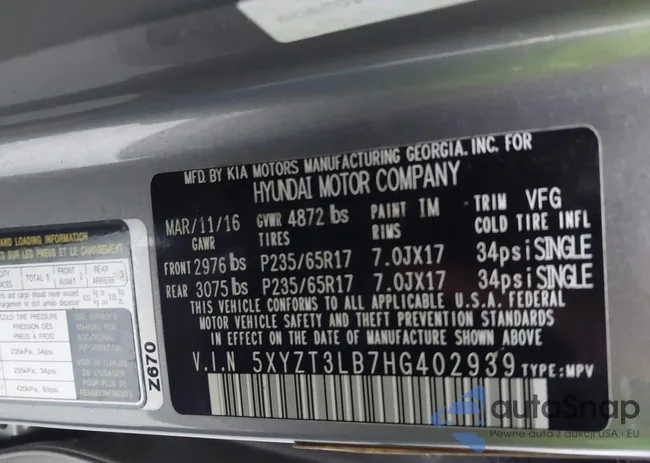 5XYZT3LB7HG402939: 43026014