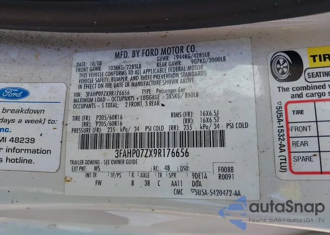 3FAHP07ZX9R176656: 43026206