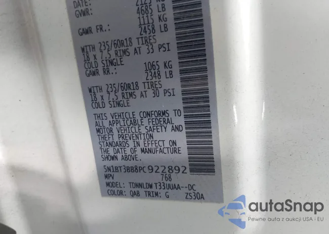 5N1BT3BB8PC922892: 43026247