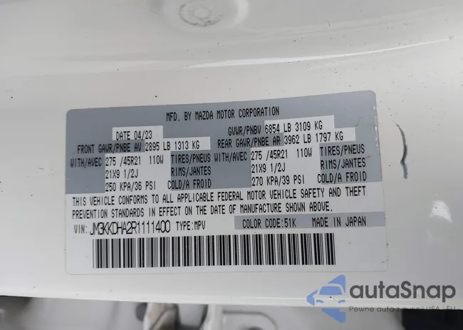 JM3KKDHA2R1111400: 43027602