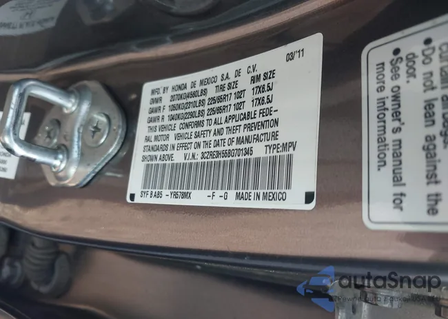 3CZRE3H55BG701345: 43026988